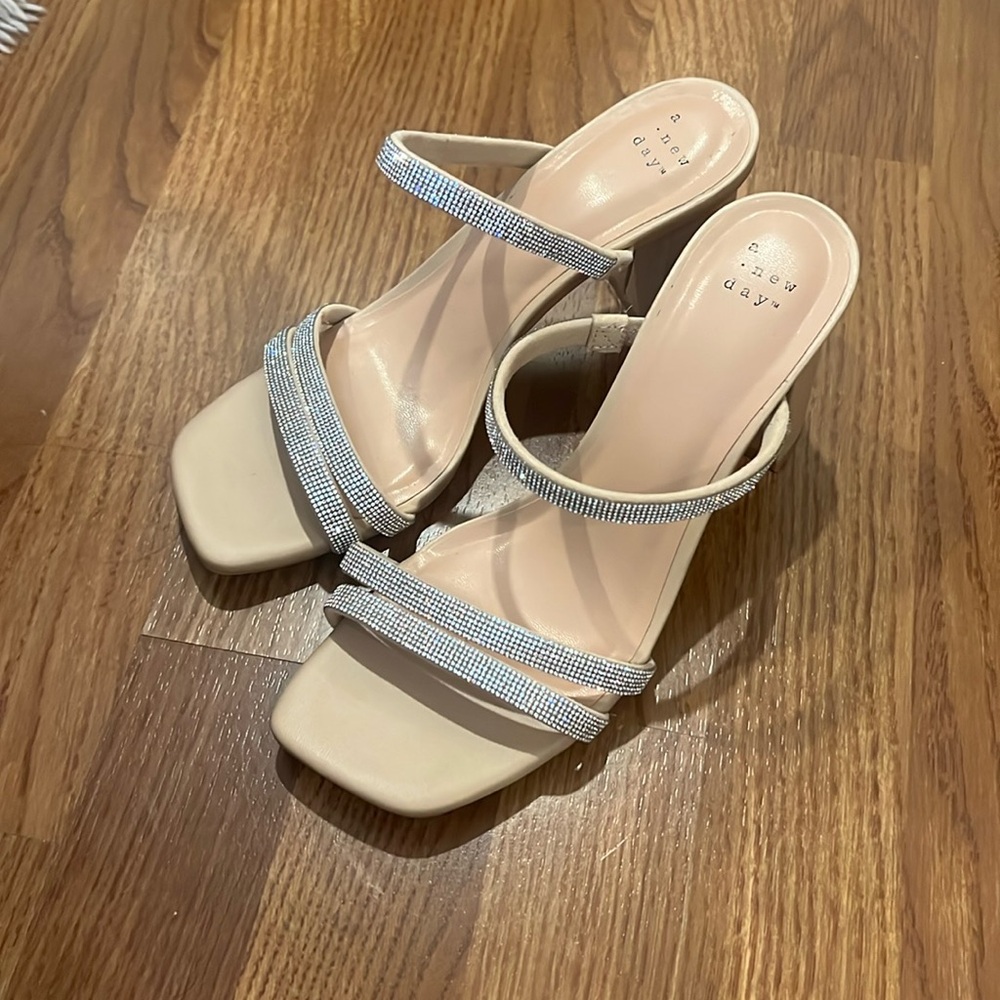 A New Day Stacy Heel Sequins